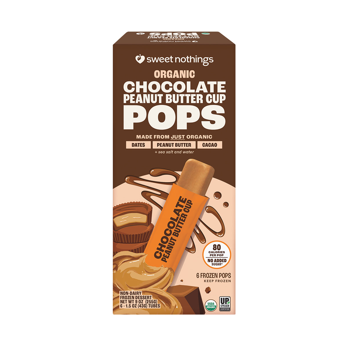 Chocolate Peanut Butter Cup Dessert Pops