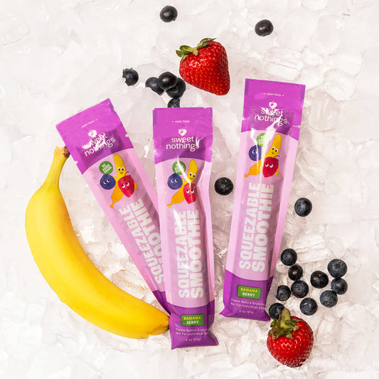 Banana Berry Smoothie Pops