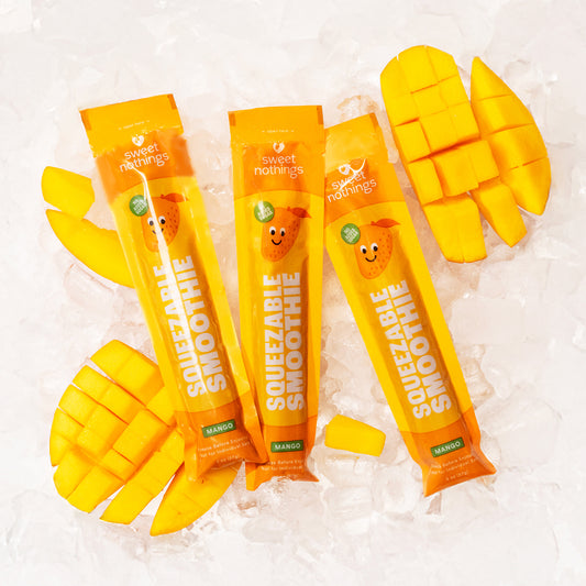 Mango Carrot Smoothie Pops